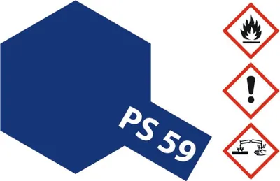 Produktbild von PS-59 Dkl. Metallic Blau Polycarb. 100ml 300086059