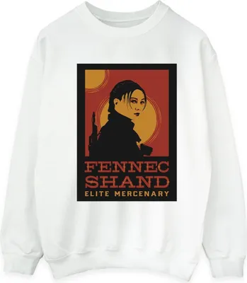Produktbild von Star Wars - "The Book Of Boba Fett Elite Mercenary" Sweatshirt für Herren BI43958 (M) (Weiß)