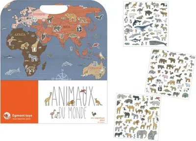 Produktbild von Egmont Toys Magnetisches Spiel Tiere des 25x24 cm
