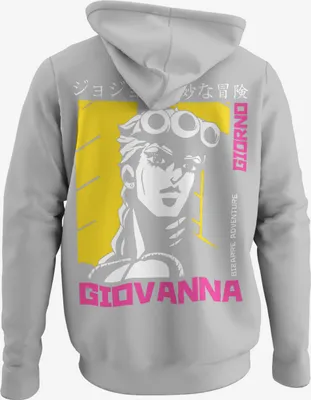 Produktbild von Kapuce Herren Anime JoJos Bizarre Adventure Streetwear Giovanna Hoody