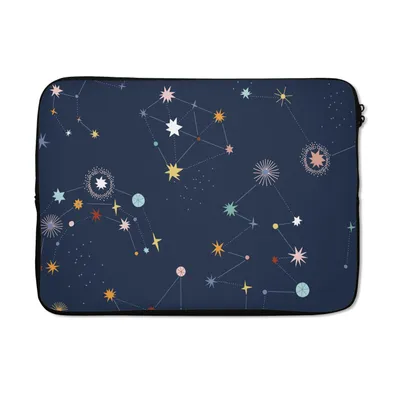 Produktbild von MuchoWow® Laptop Hülle 13 Zoll Sterne - Kinder - Weltraum Laptoptasche - Laptophülle - Sleeve - Rundumschutz