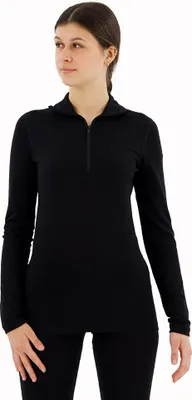 Produktbild von Icebreaker 200 Oasis, Sweatshirt, Erwachsener, Weiblich, Schwarz, Einfarbig, S