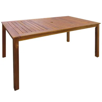Immagine prodotto di vidaXL set da pranzo da giardino 7 pezzi in legno massiccio di acacia