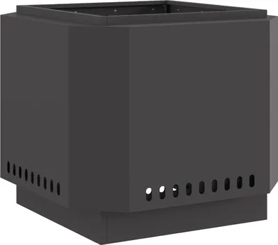 Immagine prodotto di Focolare Senza Fumi Nero 58 x 58 x 51 cm