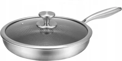 Immagine prodotto di Padella Edënbërg in Vetroceramica - 28 cm - Con coperchio - Adatta all'induzione - Rivestimento antiaderente a 3 strati