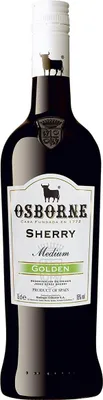 Obrázek produktu pro Osborne Sherry Golden Medium tmavě zlatá kořeněná sladká 750ml 3 balení