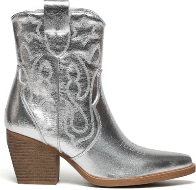Produktbild von Cowboylaarzen  Zilver Kort Star