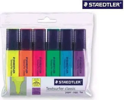 Zdjęcie produktu dla STAEDTLER Textmarker Textsurfer clas 6St Etui