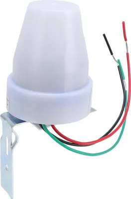 Produktbild von Dämmerungssensor 10A automatischer Lichtschalter mit Lichterkennung für Außenleuchten, 220 V Wechselstrom