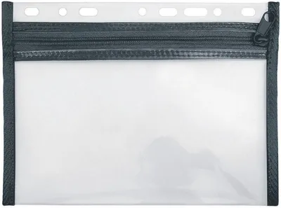 Produktbild von Reißverschlusstasche Velobag XXS A5 schwarz Packung mit 10 Stück