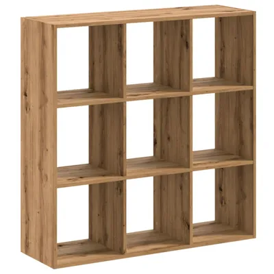 Obrázok produktu pre Knižnica dub artisan 102x32x102 cm kompozitné drevo