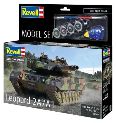 Productafbeelding van Revell modelset: Leopard 2A7A1, schaal 1:35