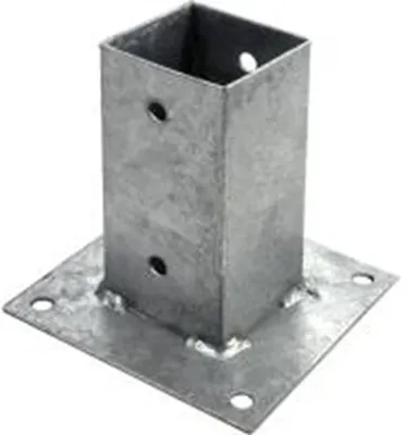 Produktbild von Connex Pfostenhalter auf Platte 91x91x150 VVZ - HV4274