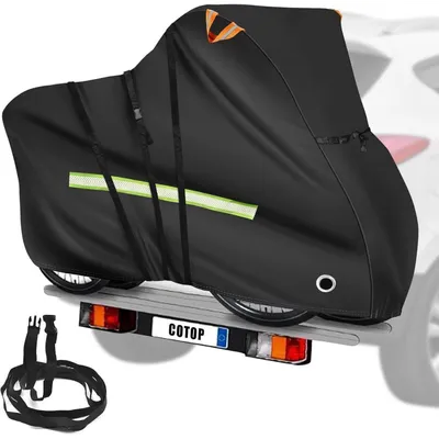 Produktbild von Fahrradabdeckung Wasserdicht 210T Nylon 200 x 80 x 110 cm mit Diebstahlsicherung und Tragetasche
