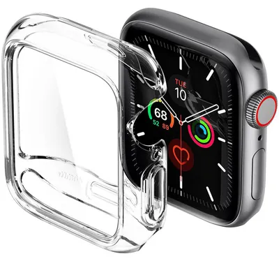 Produktbild von Spigen ACS00427, Hülle, Smartwatch, Transparent, Apple, Apple Watch Series 5 / 4 (40mm), Thermoplastische Polyurethane (TPU)