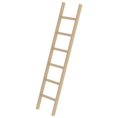 Produktbild von MUNK Holz-Anlegeleiter 6 Sprossen
