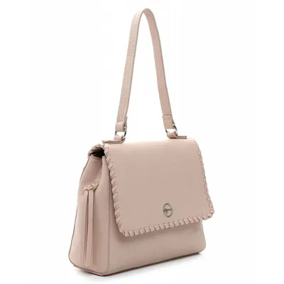 Produktbild von Tamaris Damen Schultertasche Überschlag Ziernaht Gesine 31473, Farbe:Rosa