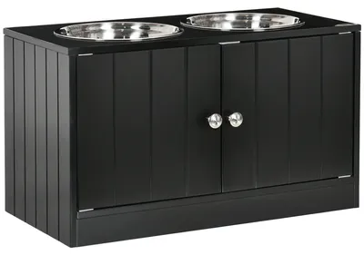 Produktbild von Futterstation für Hunde – Futterstation – Futterbehälter – Hundefutterplatz – Erhöhtes Design