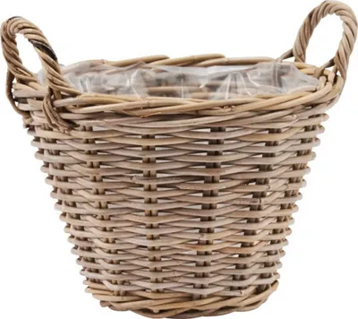 Obrázek produktu pro Květináč přírodní vlákno Elite 30 x 39 x 30 cm hnědý
