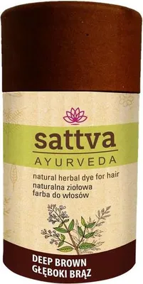 Obrázek produktu pro HENNA DEEP BROWN ECO 150 g - SATTVA (AYURVÉDA)