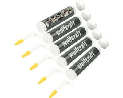 Produktbild von Leerkartuschen Wolfcraft 310ml 5 Stk.
