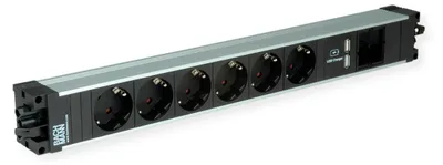 Immagine prodotto di BACHMANN STEP ALU 6x contatto di terra 1x caricatore USB 1xABD