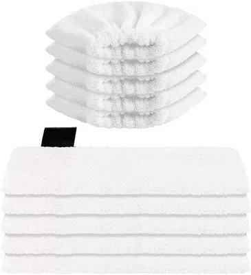 Produktbild von Famanu Microfasertuch-Set - 10 Stück - waschbar, 5 Bodenbürsten + 5 Handbürsten