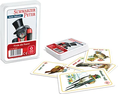 Produktbild von ASS Altenburger ASS Schwarzer Peter Kater Schnurr. Kartenspiel