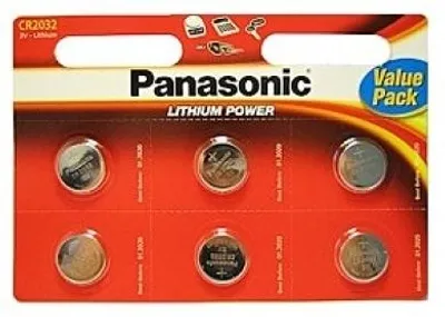 Obrázok produktu pre Panasonic Lithium CR2032 v blistri po 6 ks