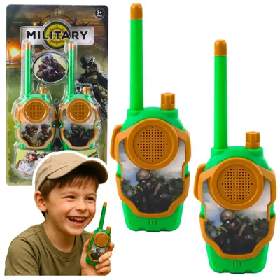 Zdjęcie produktu dla Walkie-talkie dla dzieci, wojsko, 10 m