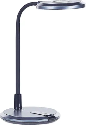 Obrázok produktu pre BELIANI LED stolová lampa čierna syntetický materiál kancelárska lampa s nastaviteľným ramenom a stmievačom