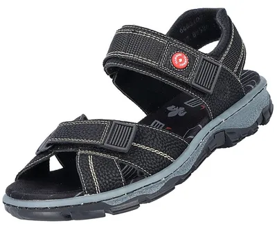 Produktbild von Rieker Damen Trekkingsandalen schwarz, Damen:38 EU
