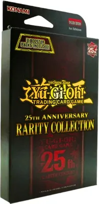 Productafbeelding van Yu-Gi-Oh! 25-jarig jubileum: Zeldzame kaarten collectie - Speciale set van 3 kaarten in een speciale verpakking