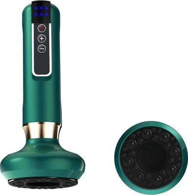 Produktbild von INF Elektrisches Gua Sha Schröpfmassagegerät mit 6 Geschwindigkeiten Grün
