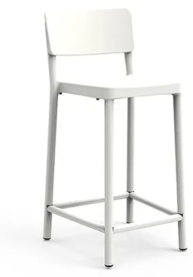 Produktbild von Resol Lisboa Mittlerer Hocker Weiß  Weiß One Size