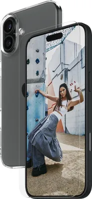 Image de PanzerGlass SAFE. by ® Kit de protection 2 en 1 pour iPhone 16 Plus, Apple, Apple - iPhone 16 Plus, Application sèche, Résistant aux rayures, Résistant aux chocs, Transparent, 1 pièce(s)