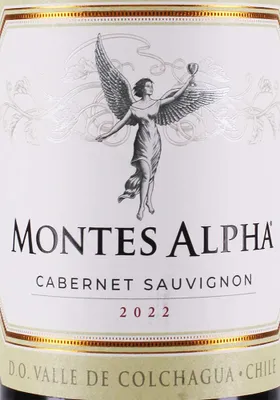 Produktbild von Montes Alpha Cabernet Sauvignon 2022 | Chile Colchagua Valley | 0.75 L | 14.5% Alk.