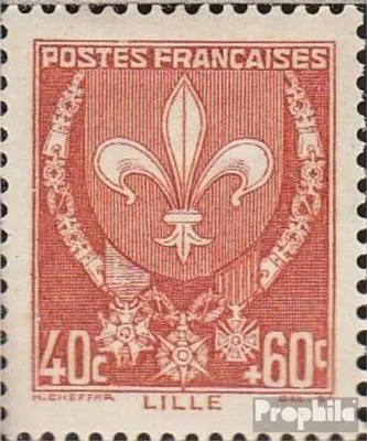 Produktbild von Briefmarken Frankreich 1941 Mi 539 postfrisch Städtewappen