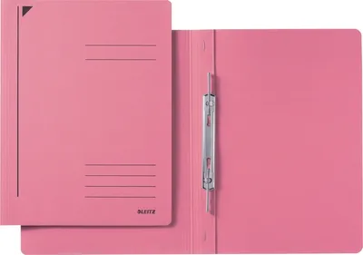 Produktbild von Spiralhefter A4 Karton kaufm. Heftung pink Packung mit 25 Stück