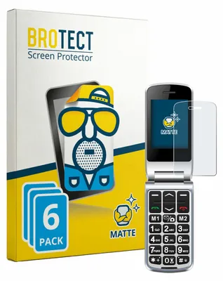 Produktbild von 6x BROTECT Schutzfolie für Sweetlink F1PLUS Displayschutz Displayschutzfolie Folie Matt Entspiegelungsfolie