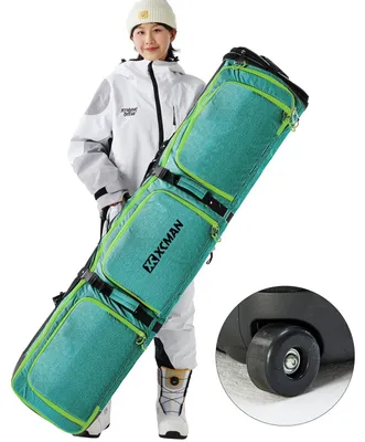 Image de Solidchoice - Sac de snowboard avec longueur réglable et trois compartiments