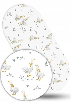 Produktbild von Babymam Spannbettlaken für Kinderwagen 38x80 cm Baumwolle