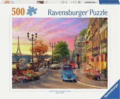 Immagine prodotto di Puzzle Ravensburger Parigi sera 500 pezzi Paesaggio