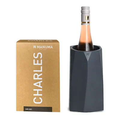 Produktbild von Weinkühler CHARLES aus Beton, Stein, Schwarz