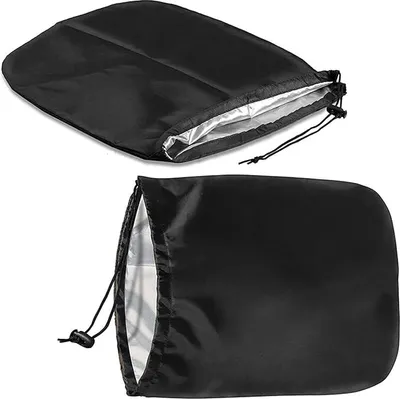 Produktbild von 1 Paar Auto Rückspiegel Schneeabdeckung Auto Außenspiegel Frostabdeckung, Oxford-Tuch Wasserdicht Spiegel Frostschutz Abdeckung Universal Seitenspiegelabdeckung für Auto (33 * 27cm)