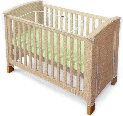 Obrázok produktu pre Sieť proti komárom do detskej postieľky, ľahký prístup