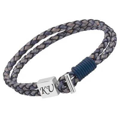 Produktbild von Unique Lederarmband: Antik Pazifik Edelstahlverschluss LB0281