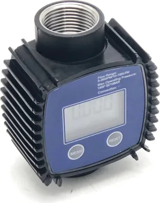 Produktbild von Bc-elec - NEFWM-01 Digitaler Durchflussmesser für Flüssigkeitstransferpumpe Diesel, Kerosin, Wasser, Adblue® 10-100 l/min, 1'',Wasser- und Flüssigkeit