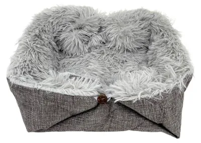 Image de Lit et tapis 2-en-1 pour animaux de compagnie Surtep Animals, 60 x 50 cm