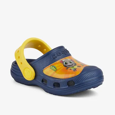 Produktbild von Maxi Rutschfeste Kinder Clogs aus Coquiair-Material mit Talking Tom und Freunde Motiv